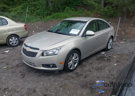 2012 Chevrolet Cruze Ltz из США, поврежденный, VIN 1G1PH5SC6C7117954